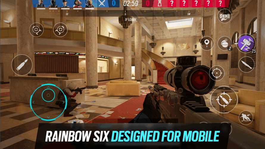 育碧彩虹六号M手机版(Rainbow Six Mobile)v0.4.4 安卓完整版