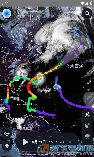 zoomearth风暴追踪器安卓下载2023中文版v1.1官方手机版