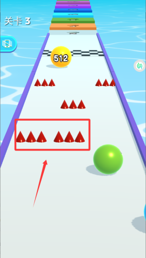 彩色躲避球球3D v1.0.0安卓版