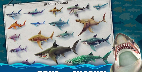 饥饿鲨世界破解版无限钻石金币珍珠下载v4.9.2截图2