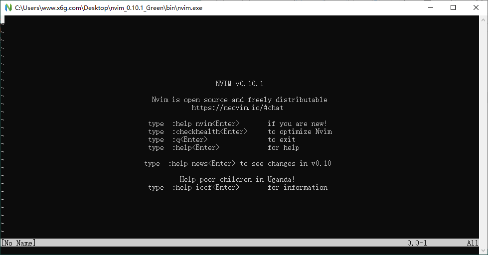 Neovim文本编辑器v0.11.1绿色版