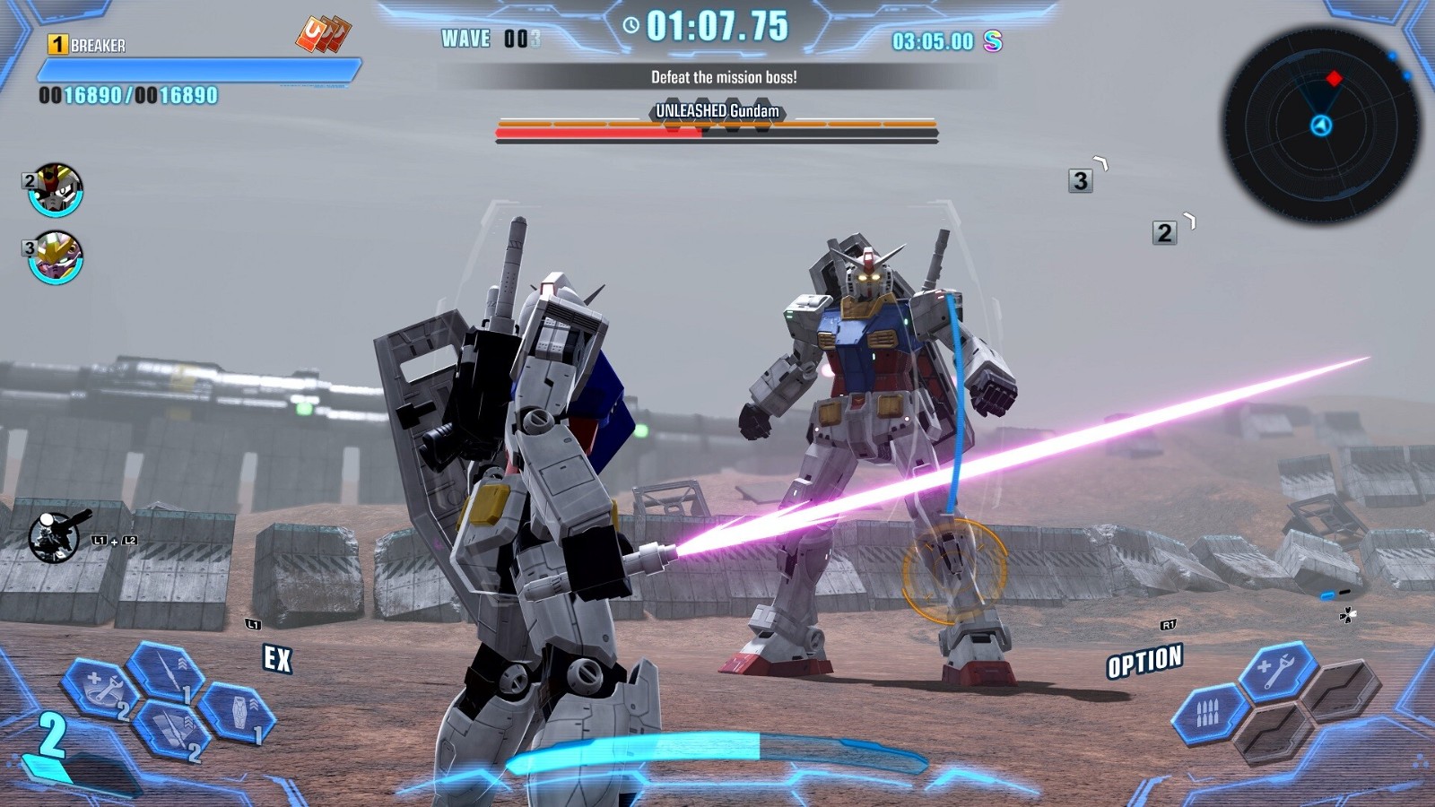 《高达破坏者4》v1.012中文版