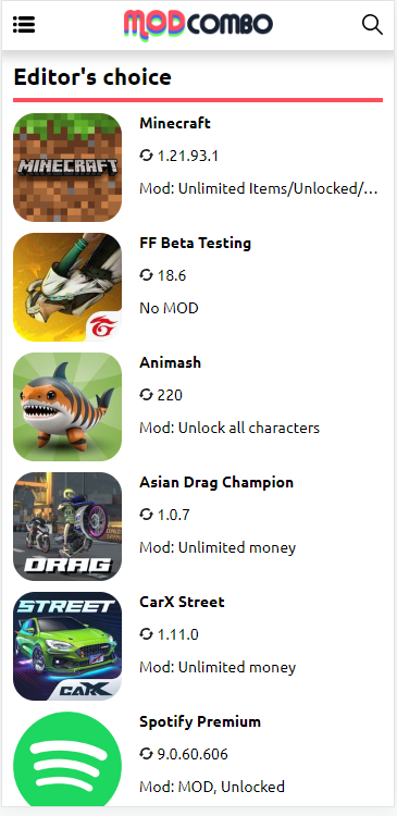 ModCombo app官方版v1.0.1 最新版