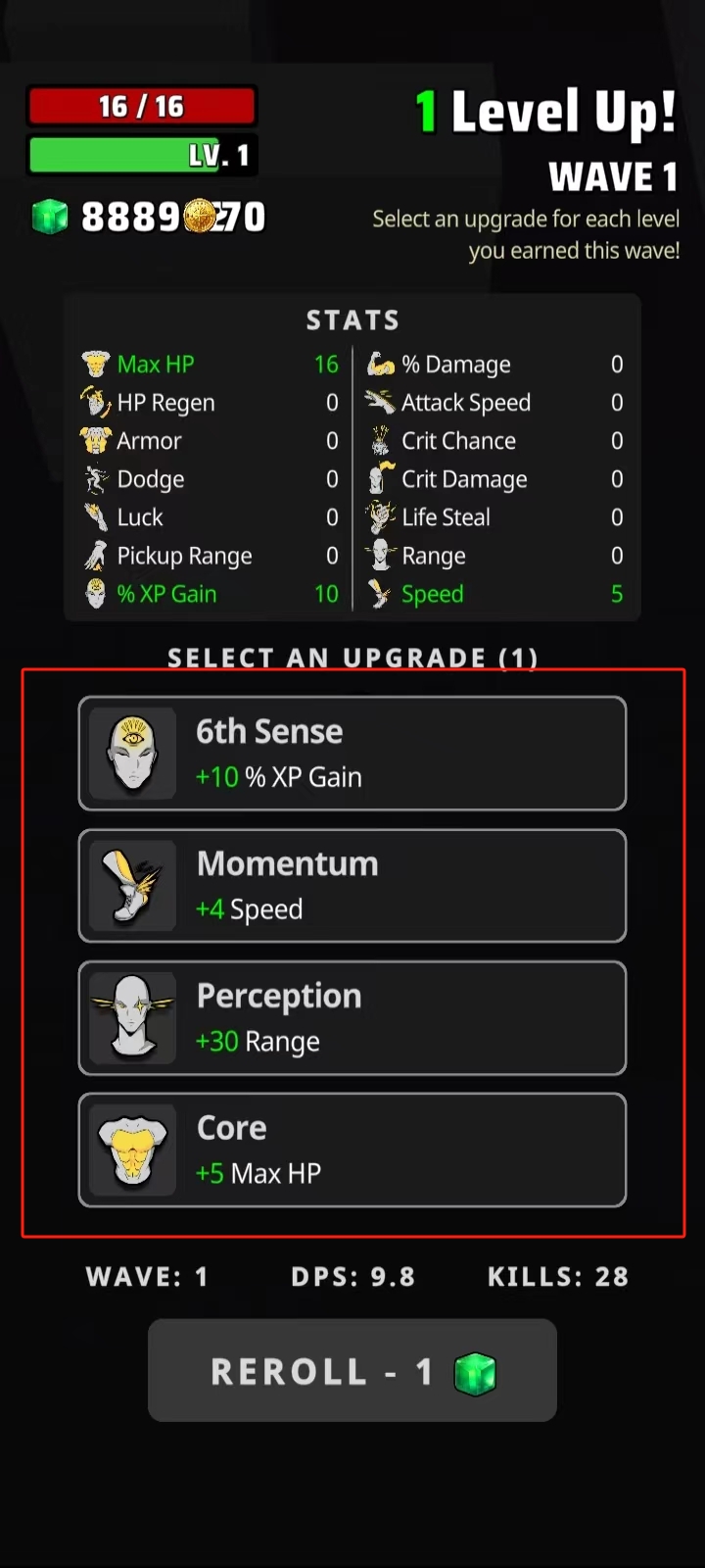 怪物幸存者(Monster Survivors)v1.18.1 菜单版