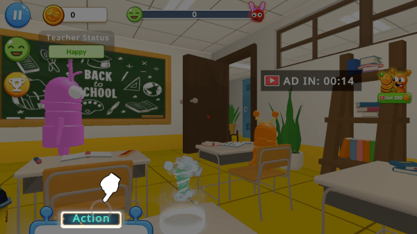 顽童学生校园恶作剧手游(Bad Student: School Prank)1.0.4 安卓版