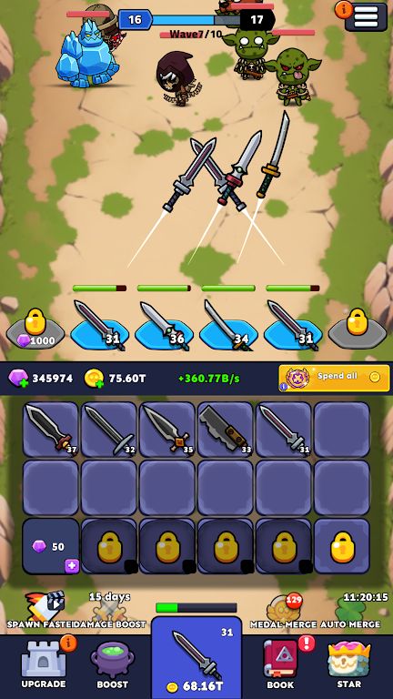 剑之防御游戏(Sword Defense)1.3 安卓版
