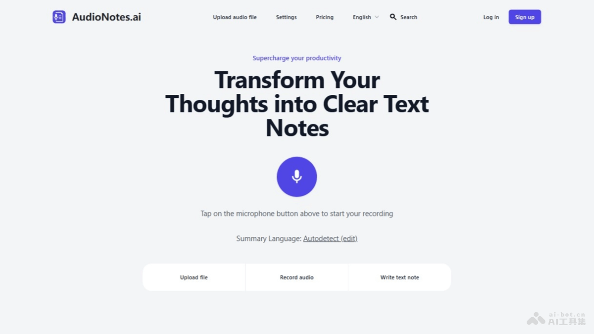 AudioNotes.ai
