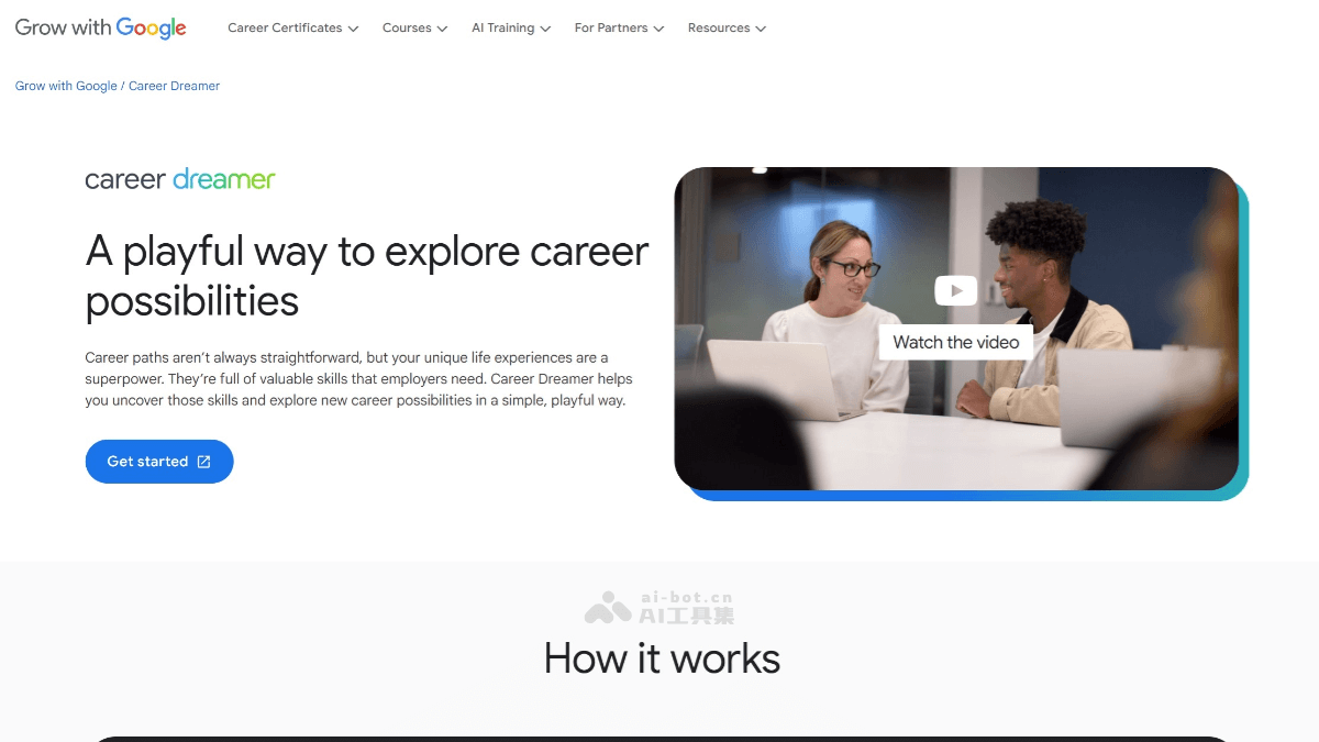 Career Dreamer - 谷歌推出的实验性 AI 求职工具