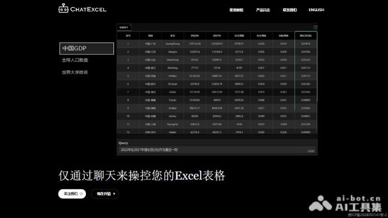 ChatExcel