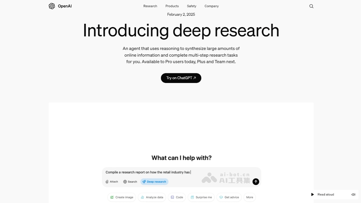 Deep Research