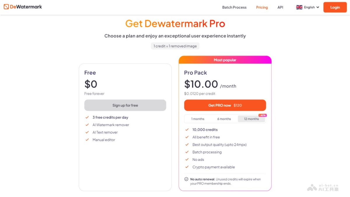 Dewatermark