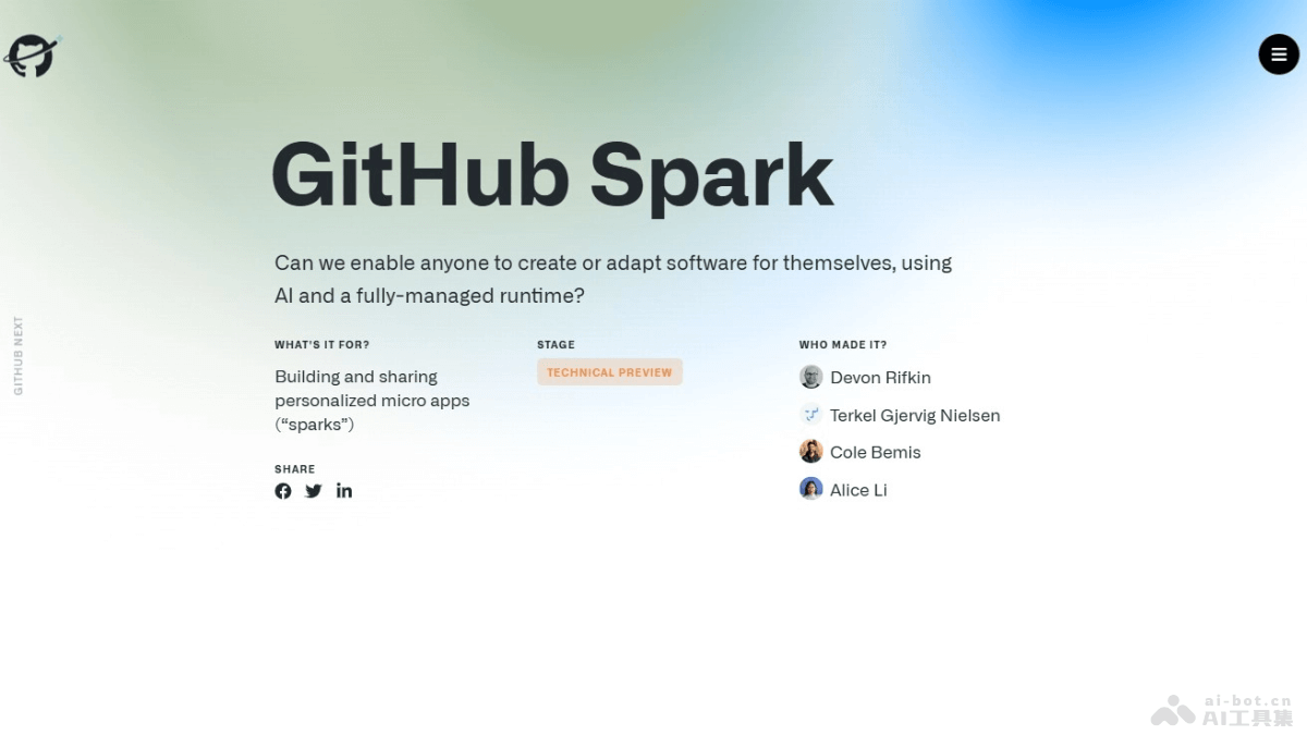 GitHub Spark