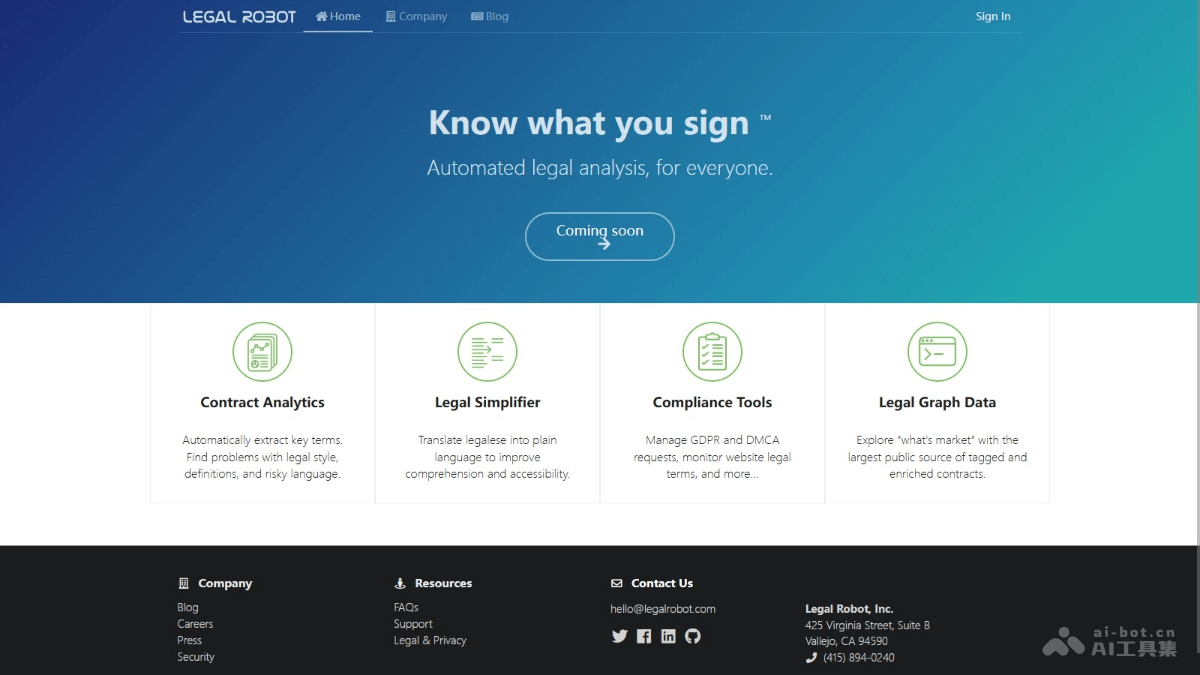 LEGAL ROBOT