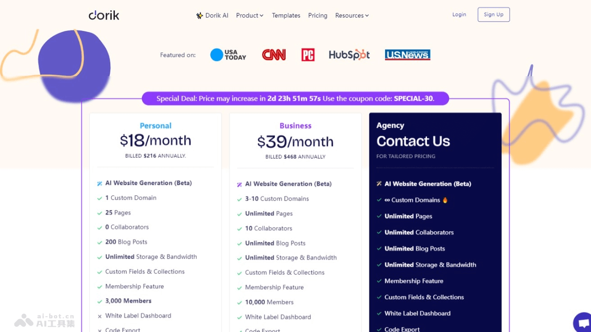 dorik-website